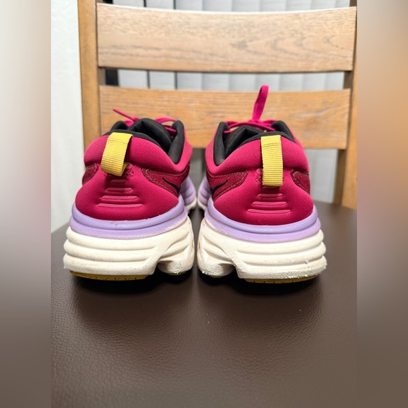 Hoka One Women's Purple (Wmns) Bondi 8 'Cherries Jubilee' size 11 - Picture 4 of 11